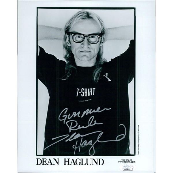 X-Files Dean Haglund signed photo. JSA Authenticated