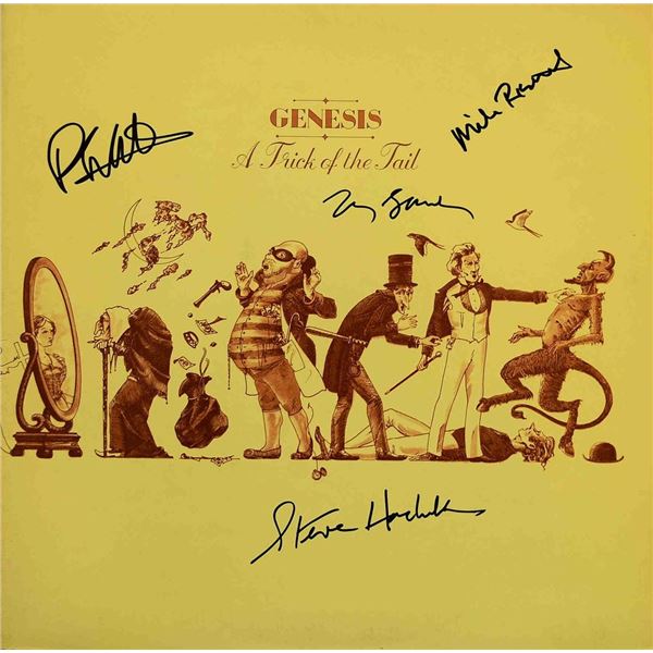 Genesis Trick of the Tail signed album