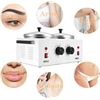 Image 5 : Double-Pot Electric Wax Warmer (1.2L) w/ Adjustable Temp for Hair Removal/Beauty/Spa - New