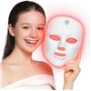 Image 1 : LED 7-Color Light Therapy Face Mask; Anti-Aging, Anti-Wrinkle, Acne/Pore-Reducing Device - NEW