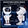 Image 7 : Astronaut Starry Sky Galaxy Star Projector Night Light with Remote Control - New