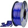 Image 1 : 1 Roll of CC3D 57D Silk TPU 3D Printer Filament 1.75mm (1KG) Royal Blue - New Sealed