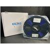 Image 2 : 1 Roll of CC3D 57D Silk TPU 3D Printer Filament 1.75mm (1KG) Royal Blue - New Sealed