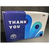 Image 4 : Peacock 5-Pack Curved Office Door Sign Holders (7" x 6") Aluminum Wall Mount Sign Holders - New