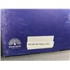 Image 6 : Peacock 5-Pack Curved Office Door Sign Holders (7" x 6") Aluminum Wall Mount Sign Holders - New