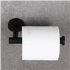 Image 6 : 3-Piece Bathroom Towel Bar/Toilet Paper Holder/Robe Hook Set - New