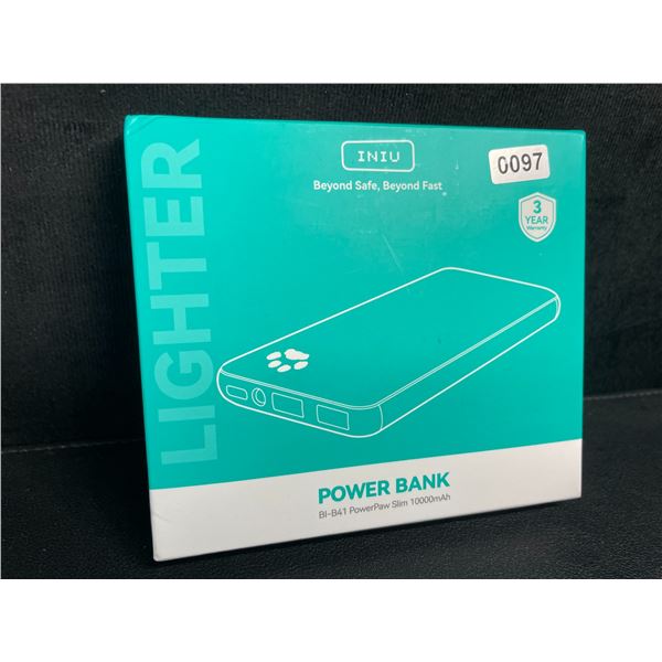 INIU 10,000mAh PowerPaw Slim Portable Powerbank/Portable Charger - New Sealed