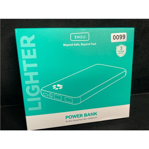 INIU 10,000mAh PowerPaw Slim Portable Powerbank/Portable Charger - New Sealed