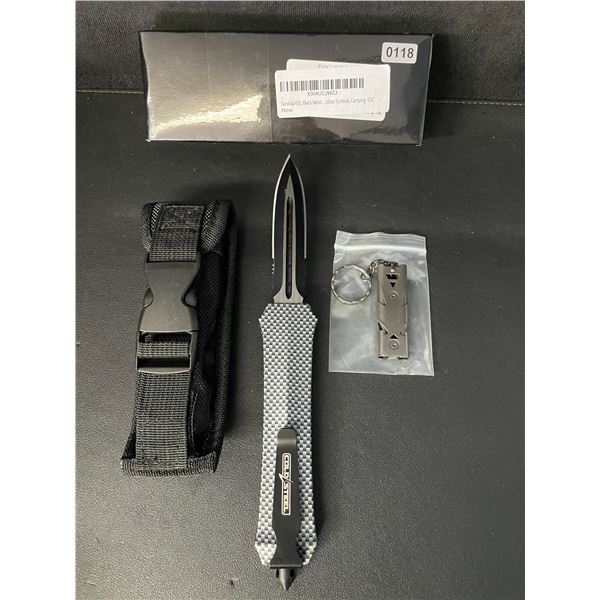Cold Steel Tactical OTF/Pop-Out Hunting Knife - New in Box