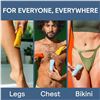 Image 8 : Meridian "The Trimmer Plus" Body Hair/Manscaping Trimmer - Adjustable Guard; Charging Dock - NEW