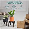Image 2 : Uppwell 2-Pack Indoor Plant Stands - For Potted Plants Up To 9.5" Tall - New