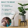 Image 5 : Uppwell 2-Pack Indoor Plant Stands - For Potted Plants Up To 9.5" Tall - New