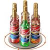 Image 1 : Rotating Coffee Syrup/Bottle Organizer Rack - 7-Bottle Countertop Bottle Storage Rack- New in Box