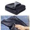 Image 1 : 2-Pack of X-Large Microfiber Cleaning Towels for Cars; Ultra-Absorbent/Lint-Free/Streak-Free - New