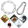 Image 6 : 60-Pack of Spring Snap Hooks/M6 Keychain Carabiner Clips - 290lb Hold Capacity - New