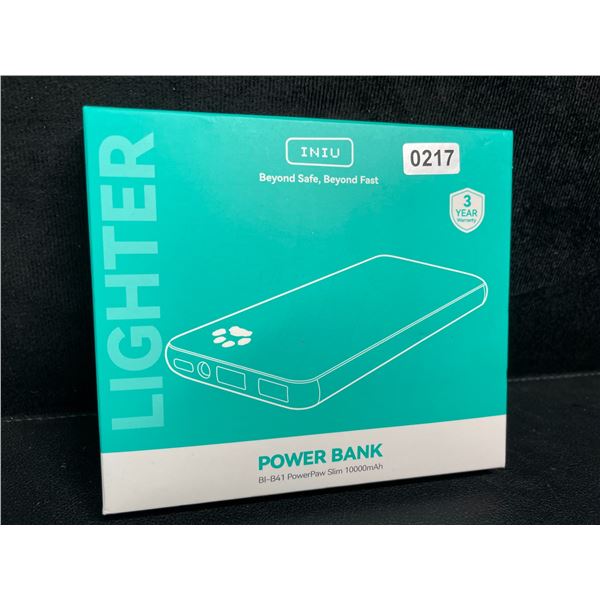 INIU 10,000mAh PowerPaw Slim Portable Powerbank/Portable Charger - New Sealed