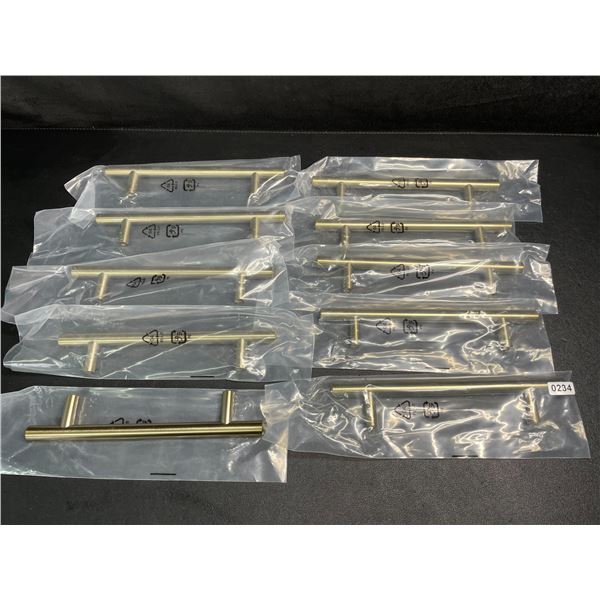 10PC Cabinet Drawer Pulls/Handles - 7 3/8" Size, 5-Inch Hole Center - New