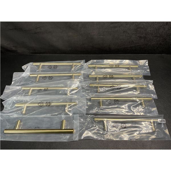 10PC Cabinet Drawer Pulls/Handles - 7 3/8" Size, 5-Inch Hole Center - New