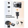 Image 3 : 71" Extendable Tripod/Selfie Stick with Bluetooth Remote; Compact/Easy-Fold Case Design - New
