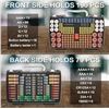 Image 2 : Battery Organizer Storage Holder Case - Double-Sided Battery Storage Case with Handle - New!