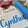 Image 2 : 35FT Roll of Heat Transfer Vinyl (Lake Blue) Iron-On HTV for Cricut/Heat Press Crafts/Custom Shirts