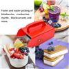 Image 7 : 2-Pack Berry Pickers/Berry Rake Scoops - Extra Wide w/ Ergonomic Handle for Berry Picking - New