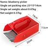Image 8 : 2-Pack Berry Pickers/Berry Rake Scoops - Extra Wide w/ Ergonomic Handle for Berry Picking - New