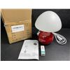 Image 1 : Mushroom Table Lamp/Bedside Light with LED Bulb - New in Box