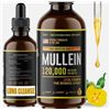 Image 1 : 3 Boxes of Mullein Drops (120ml) Powerful Lung Cleanse/Immune Support/Respiratory Support - New