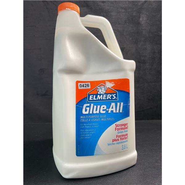 Elmer's Glue-All Multi-Purpose Glue (3.8L Jug) For Household Repairs, Crafts, & More - New