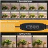 Image 4 : 4PC LED Grow Lights; Full-Spectrum 40W Thin Grow Light Panels for Under Cabinet/Plant Shelves - New