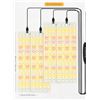 Image 9 : 4PC LED Grow Lights; Full-Spectrum 40W Thin Grow Light Panels for Under Cabinet/Plant Shelves - New