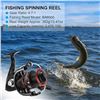 Image 7 : BA6000 Fishing Reel - Left/Right Interchangeable Handle - New in Box!