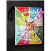 Image 1 : Pokemon Eeveelutions Premium Leather Card Storage Binder - Holds 400 Cards; Zipper Design - New