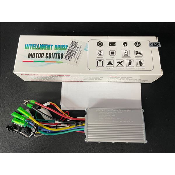 1 Brushless Motor Controller - 36V/48V 350W Speed Controller - New