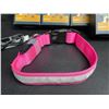 Image 3 : 4 Masbrill LED Light-Up Dog Collars - Rechargeable/Rainproof Super-Bright Design (Size S - Pink) New
