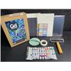 Image 2 : Gel Printing Plate Kit - Complete Printmaking Art Set w/ Paints/Tools for Gel Plate Printing - New