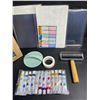 Image 3 : Gel Printing Plate Kit - Complete Printmaking Art Set w/ Paints/Tools for Gel Plate Printing - New