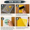 Image 10 : Gel Printing Plate Kit - Complete Printmaking Art Set w/ Paints/Tools for Gel Plate Printing - New