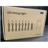 Image 5 : LED String Light/Fairy Curtain Lights (9.8FT) w/ Remote Control; 8 Lighting Modes - New