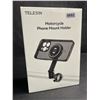 Image 1 : Telesin Motorcycle Phone Mount Holder - New Sealed
