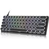 Image 1 : STOGA MK21-61 Keys RGB Gaming Mechanical Keyboard - Black - Open Box