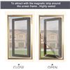 Image 3 : DIY Magnetic Mesh Window Screen Kit; Adjustable Size - Fits Windows Max 56" x 35" - New