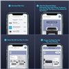 Image 9 : Shipping Label Printer/Bluetooth Thermal Label Printer - Prints 4" x 6" Labels - Open Box/Like New