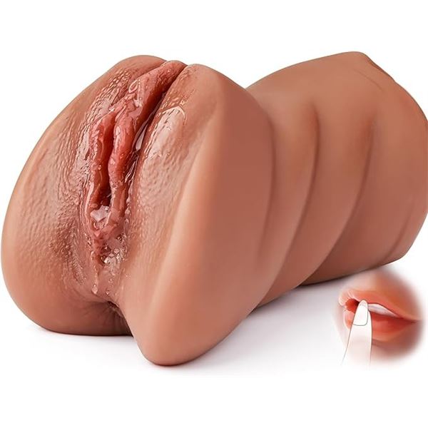 Realistic Silicone Pocket Pussy/Adult Sex Toy for Men (Weighs 800g/1.7lbs) - New