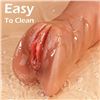 Image 8 : Realistic Silicone Pocket Pussy/Adult Sex Toy for Men (Weighs 800g/1.7lbs) - New