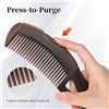 Image 4 : Lot of 12 Dandruff Combs/Hair Combs with Quick-Release Button to Release Dirt/Dandruff Debris - New