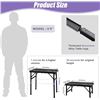 Image 12 : Folding Grill Table/Mini Camping Table with Mesh Top & Adjustable Height - New in Box!