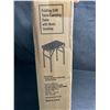 Image 8 : Folding Grill Table/Mini Camping Table with Mesh Top & Adjustable Height - New in Box!