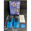 Image 1 : 2-Pack Walkie Talkie Set for Kids (Blue) - New
